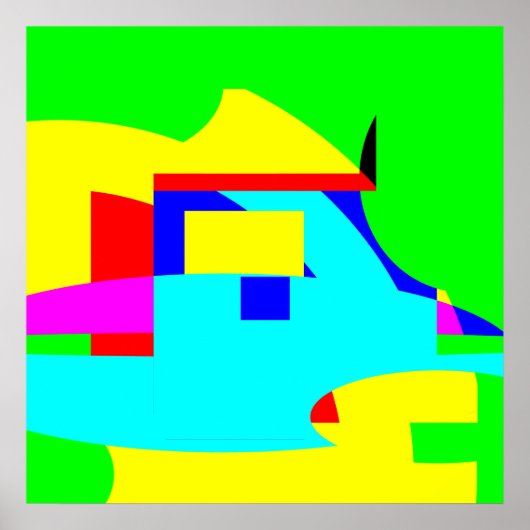 Abstract Poster (Voorkant)