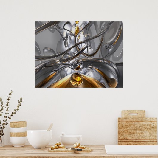 Abstract Poster (Keuken)