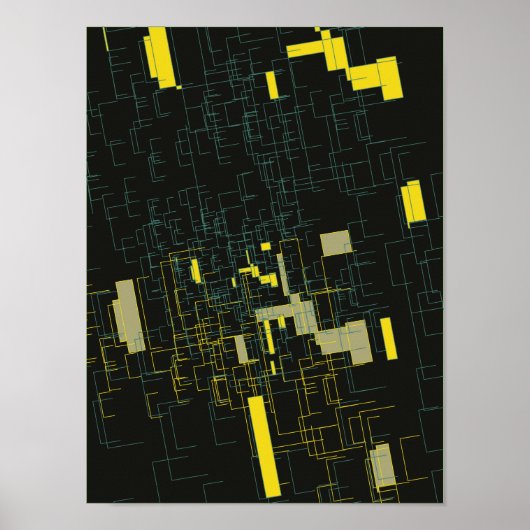 Abstract Poster "C" (Voorkant)