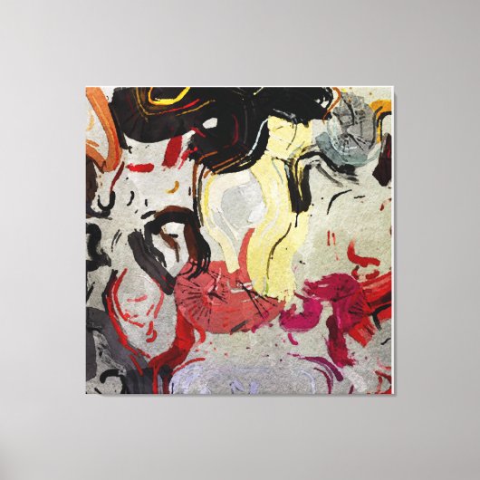 Abstract Poster Canvas Afdruk (Voorkant)