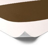 Abstract Poster in warme neutrale kleuren (Hoek)