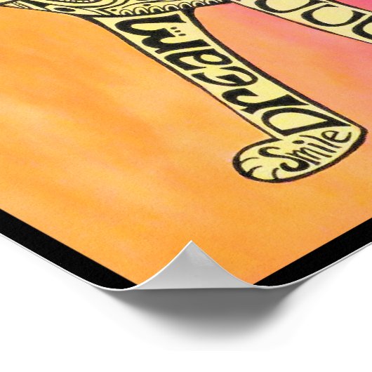 Abstract Poster Inspiratie Kat (Hoek)