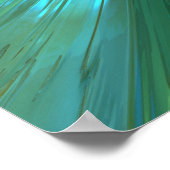 Abstract Poster Jade Flower (Hoek)