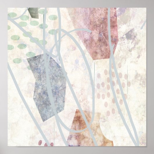 abstract poster modern wandkunstdecor (Voorkant)
