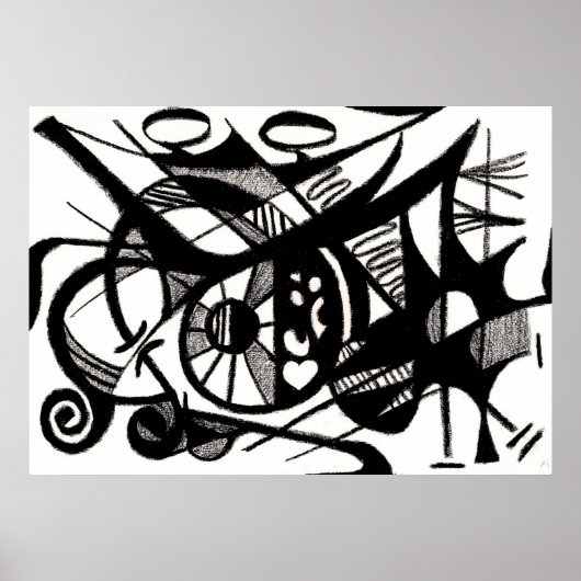 Abstract Poster onthulling (Voorkant)