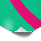 Abstract Poster – Red Lines on Green (Hoek)