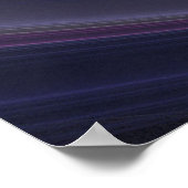 Abstract Poster regenboogdraden (Hoek)