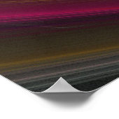 Abstract Poster regenboogdraden (Hoek)