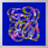 Abstract poster Ruimtevaartsoep 1 (Voorkant)