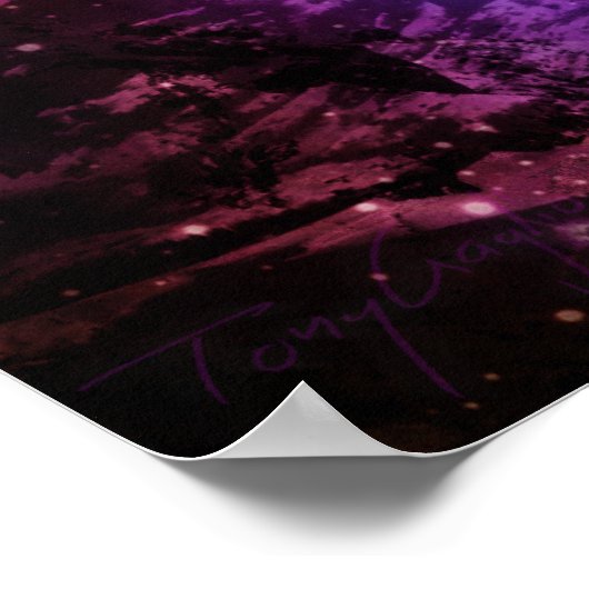 Abstract Poster van de Kristaltop (Hoek)