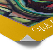 Abstract Poster van Guitar door ValAries (Hoek)