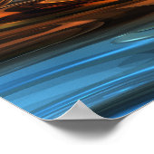 Abstract Poster van wijn en gedistilleerde dranken (Hoek)