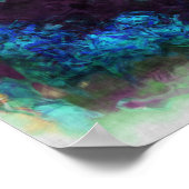 Abstract Poster voor de  kunst van de Franse zwart (Hoek)