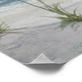 abstract poster voor het schilderen van het strand (Hoek)