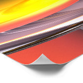 Abstract Poster zonder roekeloosheid (Hoek)