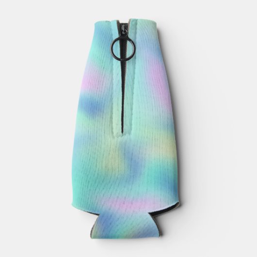 Abstract Pretty Pastel Swirls Pattern Flesjeskoeler (Achterkant)