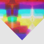 Abstract primair regenboogweefselpapier van Popart Tissuepapier (Detail)