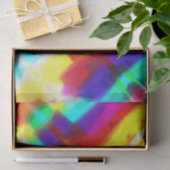 Abstract primair regenboogweefselpapier van Popart Tissuepapier (Geschenk)