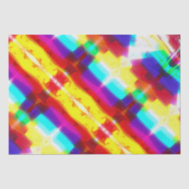 Abstract primair regenboogweefselpapier van Popart Tissuepapier