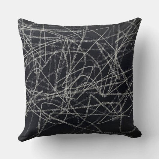 Abstract printkussen kussen (Achterkant)