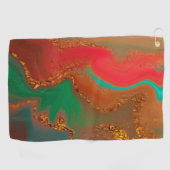 Abstract productpatroon. golfhanddoek (Horizontaal)