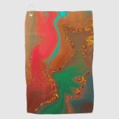 Abstract productpatroon. golfhanddoek (Voorkant)