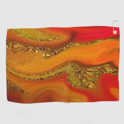 Abstract productpatroon. golfhanddoek (Horizontaal)