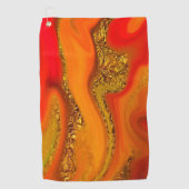 Abstract productpatroon. golfhanddoek (Voorkant)