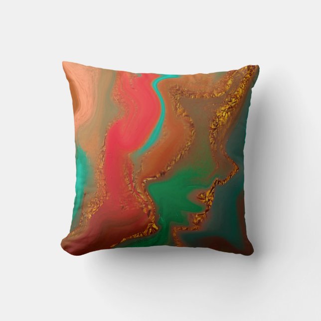 Abstract productpatroon. kussen (Voorkant)