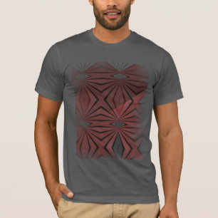 Abstract proefontwerp t-shirt