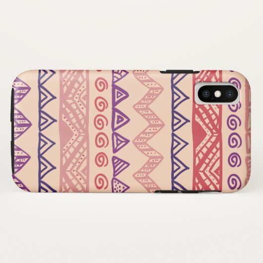 Abstract proefpatroon Case-Mate iPhone case (Achterkant (horizontaal))