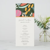 Abstract programma voor tropisch botanisch huwelij (Staand voorkant)