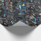 Abstract Psychedelic Pattern Cadeaupapier (Hoek)