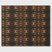 Abstract psychedelisch inpakpapier (Vlak)