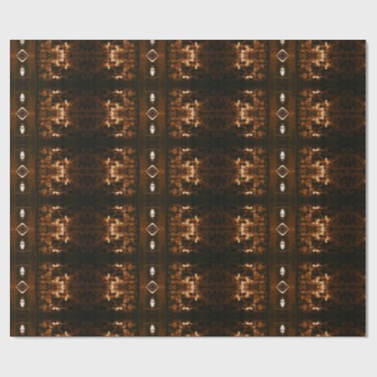 Abstract psychedelisch inpakpapier (Vlak)