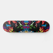 Abstract psychedelisch ontwerp van Medusa Persoonlijk Skateboard (Horizontaal)