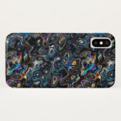 Abstract psychedelisch patroon Case-Mate iPhone case (Achterkant (horizontaal))