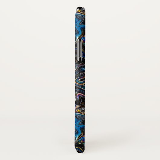 Abstract psychedelisch patroon Case-Mate iPhone case (Achterkant / rechts)