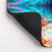 Abstract psychedelisch patroon muismat (Hoek)