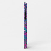 Abstract psychedelische regenboogkleuren bloementu Case-Mate iPhone case (Achterkant/links)