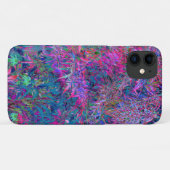 Abstract psychedelische regenboogkleuren bloementu Case-Mate iPhone case (Achterkant (horizontaal))
