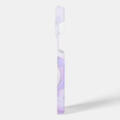 Abstract Purple Fluid Pattern iPhone 14 Pro Max Co Hoesje (Linkerkant)