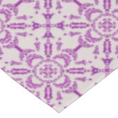 Abstract Purple Orchid Flower Design Pattern Art Tafelkleed (Gekanteld)