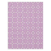 Abstract Purple Orchid Flower Design Pattern Art Tafelkleed (Voorkant)