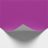 Abstract purple Solid Plain Color Cadeaupapier (Hoek)