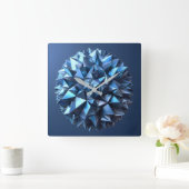 abstract pyramides ball vierkante klok (Huis)