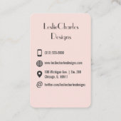 abstract qr-codeontwerper visitekaartje (Achterkant)