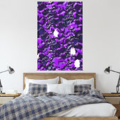 Abstract Quantum Landschapsontwerp Canvas Afdruk (Insitu (Slaapkamer))