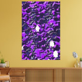Abstract Quantum Landschapsontwerp  Canvas Afdruk (Insitu (Woonkamer))