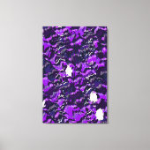 Abstract Quantum Landschapsontwerp Canvas Afdruk (Voorkant)